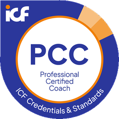 ICF Professional Certified Coach (PCC) badge